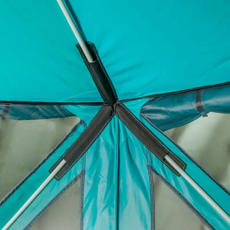 Шатер Следопыт быстросборный 4-х стенный 2.1х2.1м, цвет Waterfall 