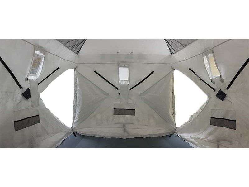 Зимняя палатка Призма Премиум 230 &amp;quot;Армеец&amp;quot;, алюминий (двухслойная)