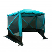 Шатер СЛЕДОПЫТ быстросборный, 5 стен, 2,8х2,9 м, h-2,08 м, S по полу 5,6 кв.м, цвет Waterfall