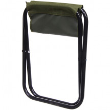 Табурет складной Турист О-образный, 24*20*25 см, до 80 кг, травяной