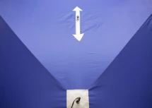 Палатка зимняя КУБ 1 (трехслойная) дышащая