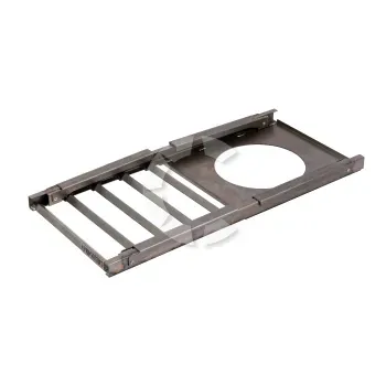 Решетка костровая усиленная 66*30*26 см с подставкой под казан в чехле, Следопыт 