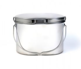 Котелок низкий 2,2 л крышка с ручками Роза Ветров