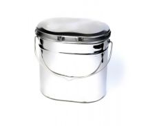 Котелок высокий 10 л крышка с ручками Роза Ветров