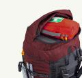 Рюкзак туристический Кодар 100 бордовый, Манарага