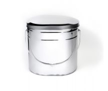 Котелок высокий 13 л крышка без ручек Роза Ветров