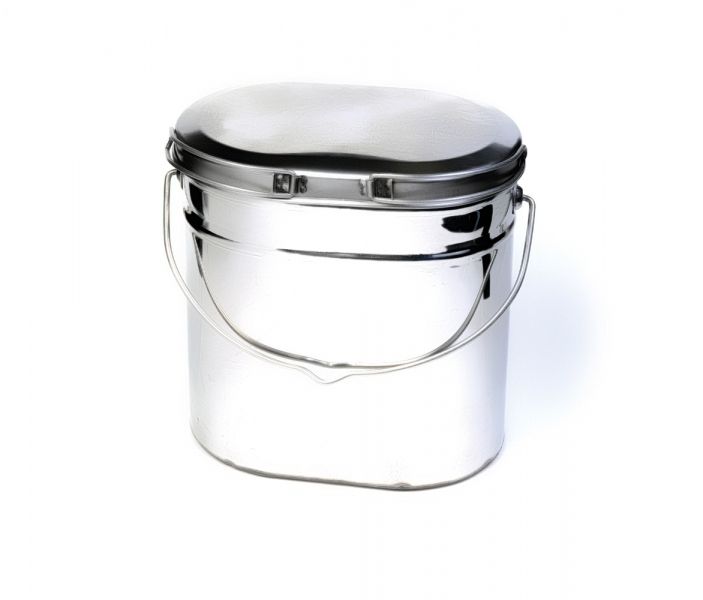 Котелок высокий 13 л крышка с ручками Роза Ветров