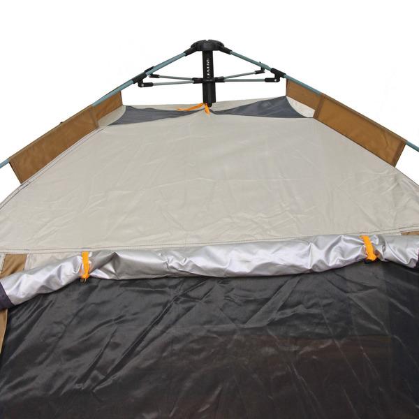 Палатка туристическая Печора-3 зонтичного типа, 240*240*155 см, бежевая