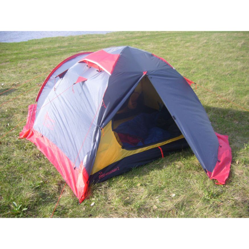 Палатка Tramp Mountain 4 v2, серый