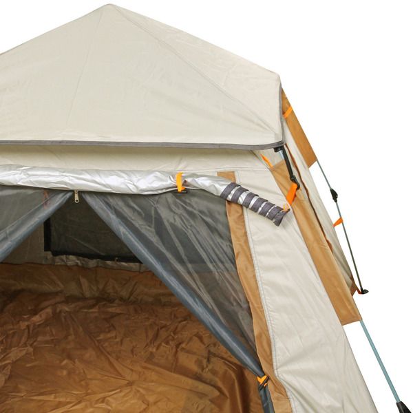 Палатка туристическая Печора-3 зонтичного типа, 200*200*135 см, бежевая