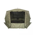 Шатер СЛЕДОПЫТ быстросборный, 6 стен, 3,35х3,85 м, h-2,25 м, S по полу 9,3 кв.м ОЛИВА