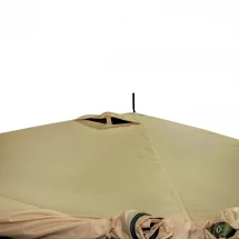 Шатер СЛЕДОПЫТ быстросборный, 6 стен, 3,35х3,85 м, h-2,25 м, S по полу 9,3 кв.м ОЛИВА