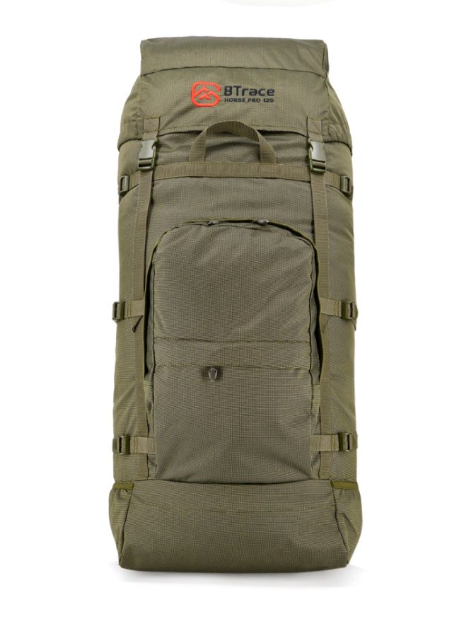 Рюкзак туристический &amp;quot;Horse 120 PRO&amp;quot; зеленый, 120 л, Btrace