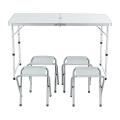Набор мебели для пикника Green Glade M790-1, мраморный белый, Green Glade