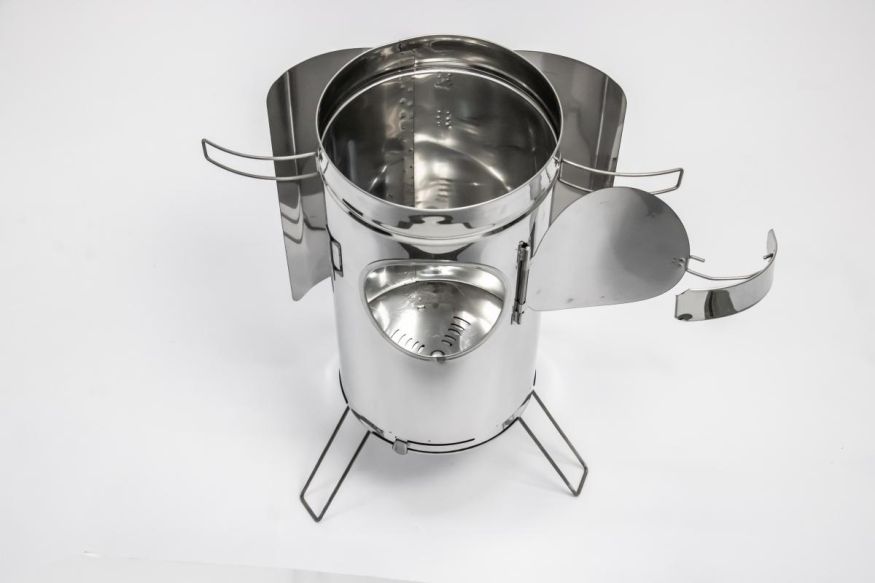 Печь Рыбака PS10, 10 л с экранами