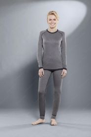 Комплект термобелья женский Guahoo Outdoor серый меланж