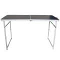 Стол складной  (120*60*50/70 см, алюминий)