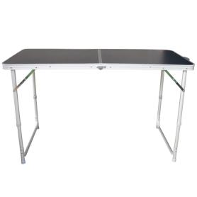 Стол складной  (120*60*50/70 см, алюминий)