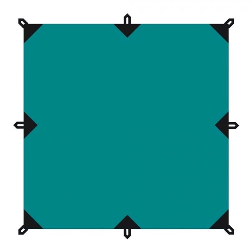 Tramp Тент 3 x 3 м (укрывной) зеленый цвет