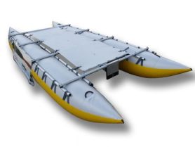 Транец для катамаранов рыбака Дельта 380