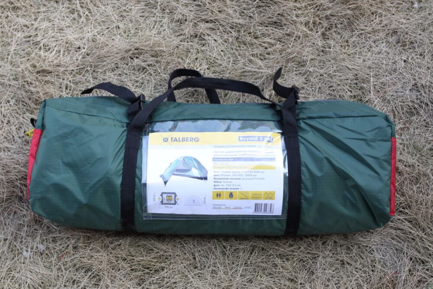 TALBERG Boyard pro 2 (палатка) зеленый цвет