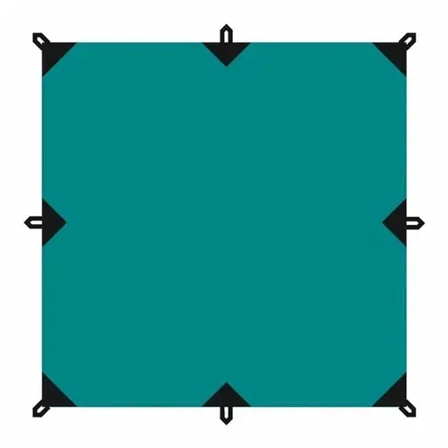 Tramp Тент 3 x 3 м (укрывной) зеленый цвет со стойками