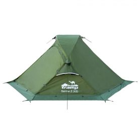 Палатка Tramp Sarma 2-местная v2, зеленый