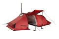 Палатка TALBERG Norga 3, двухместная, с выходом под трубу, красный цвет
