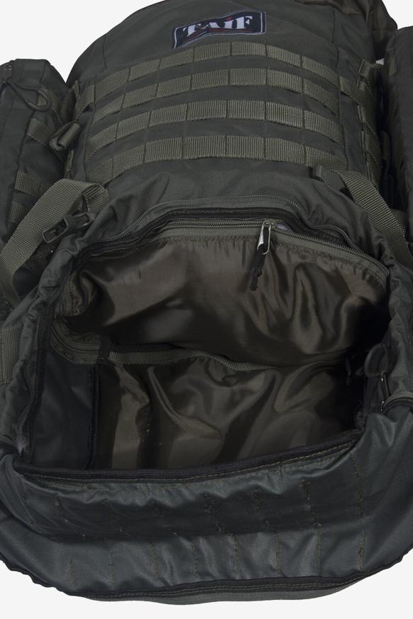 Рюкзак тактический Сармат 1, Оксфорд, черный, 65 л, ТАЙФ