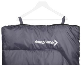 Спальный мешок Oxygen +8С серый, левый King Camp