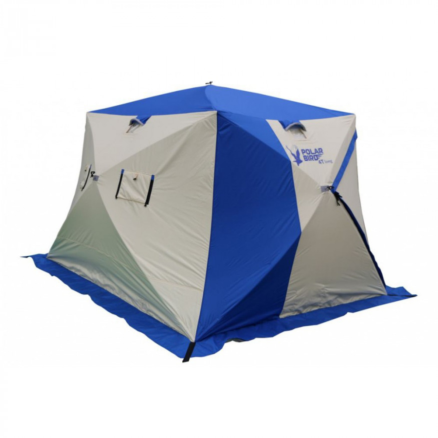 Палатка Polar Bird 4Т long Компакт, четырехместная, трехслойная