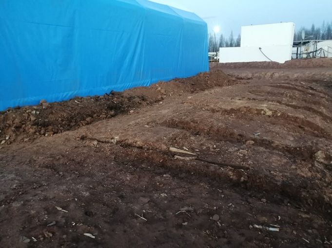 Палатка для ремонта техники АНГАРа - 180 (площадь 180 кв.м.)