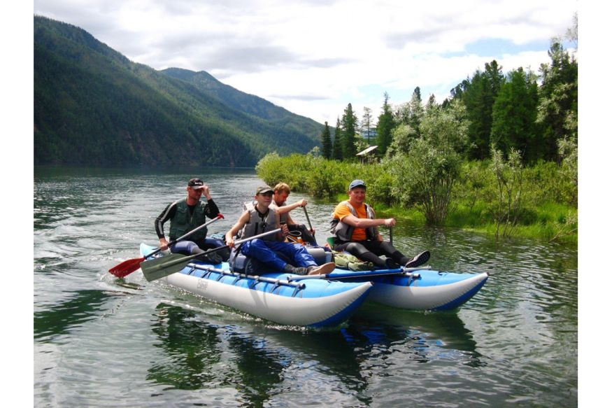 Надувной Катамаран Валдай-4