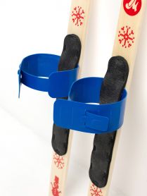 Детский лыжный комплект BABY 100 см, лыжи+крепления+палки