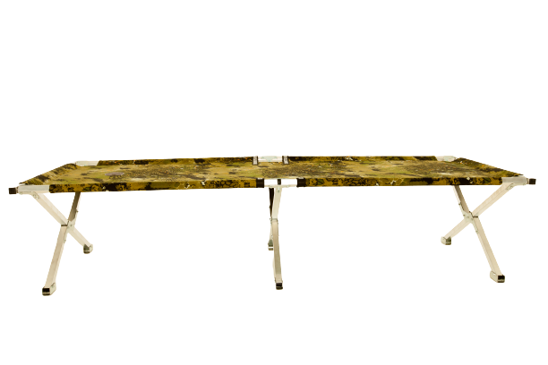 Раскладушка туристическая в чехле Пингвин, 2050х750х400 мм, труба алюминиевая 25х25 мм