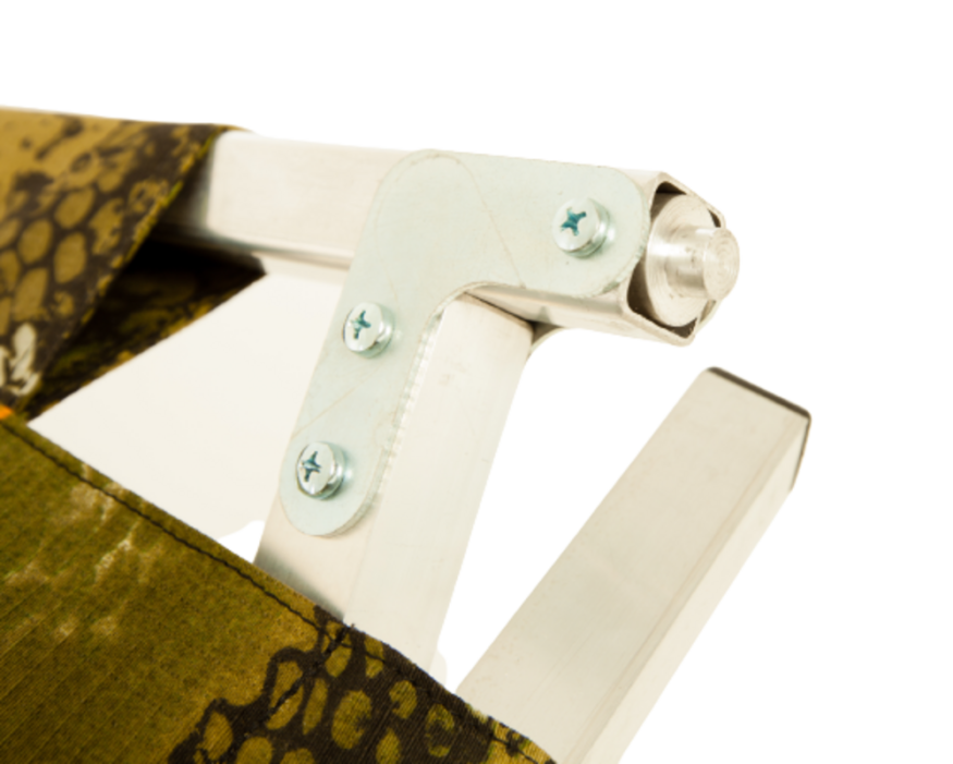 Раскладушка туристическая в чехле Пингвин, 2050х750х400 мм, труба алюминиевая 25х25 мм