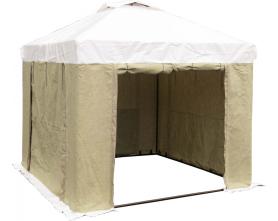 Палатка сварщика 3х3 м (ПВХ+брезент), каркас 18 мм