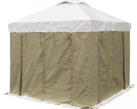 Палатка сварщика 3х3 м (ПВХ+брезент), каркас 18 мм