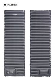 Коврик надувной LUXOR AIR GREY MAT, 185 х 60 х 8 см, TALBERG