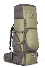 Рюкзак туристический Хальмер 3, с латами, олива, 120 л, ТАЙФ