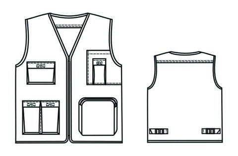 Жилет рыболовный &amp;quot;Юниор&amp;quot;, Сталкер