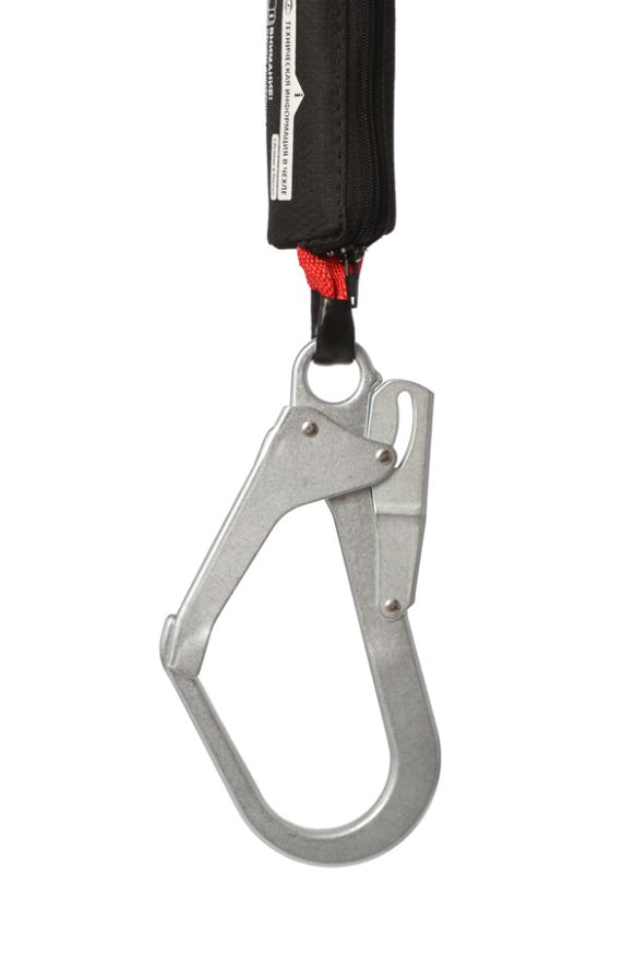 Двухплечевое средство защиты втягивающего типа «НВ-02 трос» с карабином «Стальной Монтажный»