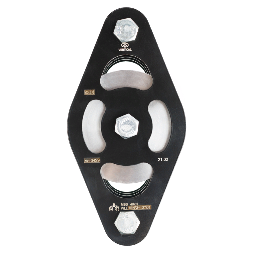 Блок-ролик тройной