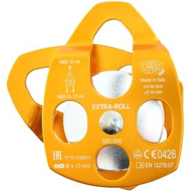 Блок-ролик одинарный Extra Roll, алюминиевый, KONG