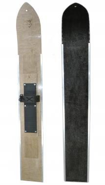 Лыжи Зима полнокамусные (береза, осина 180мм), длина 135 см