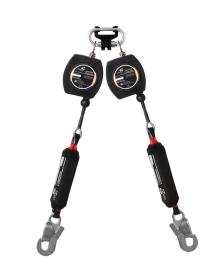 Двухплечевое СИЗ втягивающего типа &amp;quot;НВ-02 трос&amp;quot; с карабином &amp;quot;Монтажный&amp;quot;