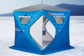 Палатка зимняя Higashi Penta Hot DC (трехслойная, два слоя утеплителя, пятистенная)