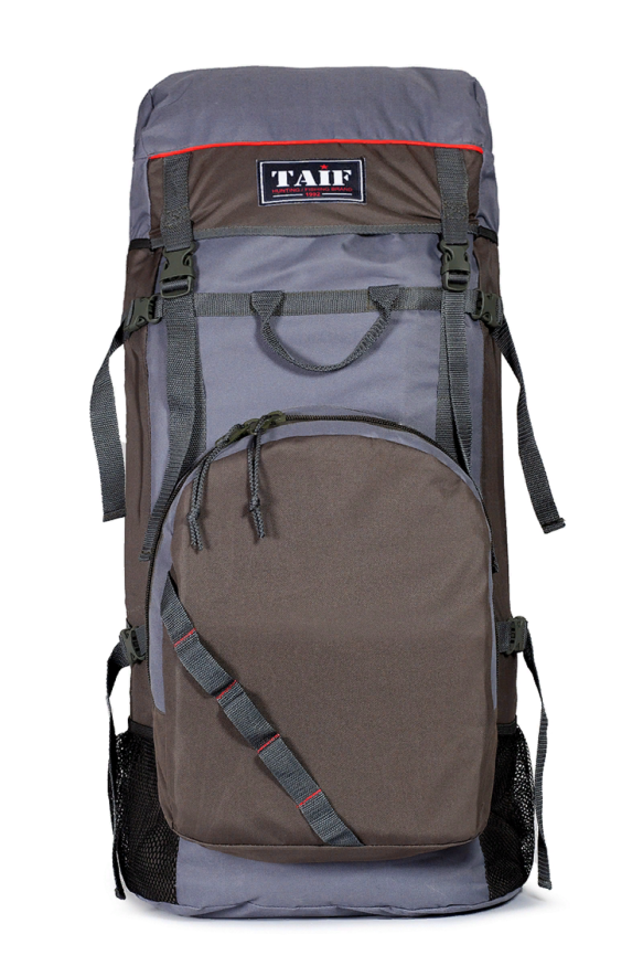 Рюкзак туристический Турист Лайт 3, ПВХ 600, серый/хаки, 100 л, ТАЙФ