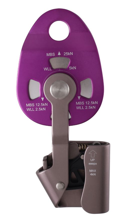 Блок-ролик Венто с зажимом Holder дюраль с подшипником