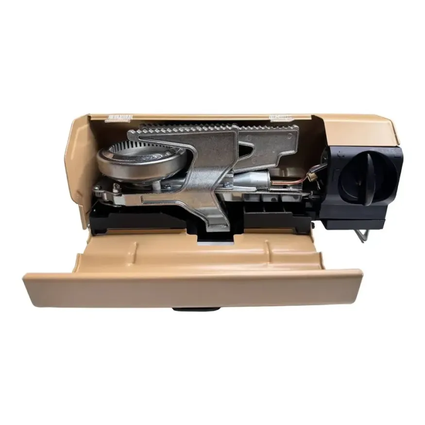 Плита газовая портативная (цанга), с пьезоподжигом, складная